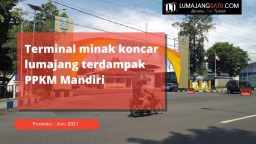 Video : Pengais Rejeki di Terminal Minak Koncar Lumajang Tedampak PPKM