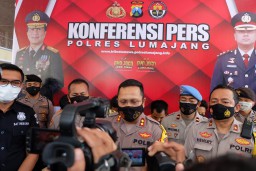 Tahanan Polres Lumajang Jebol Tembok Pakai Kawat Untuk Kabur