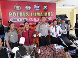 Ini 5 Begal JLT Yang Diringkus Tim Nenggala Polres Lumajang