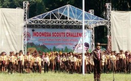 Tutup Indonesia Scouts Challenge, Bupati Asat : Pramuka Harus Bisa Bahasa Inggris