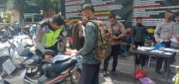 Satlantas Polres Lumajang Serahkan Sepeda Motor Tilangan ke Pemilik