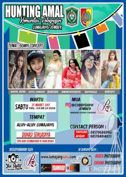 Hunting Amal Bersama 6 Model Cantik di Alun-alun Lumajang, Ayo Gabung...!!!