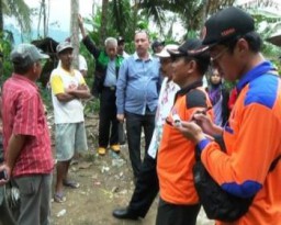 Bang Poer Gaet BNPB Kunjungi Korban Longsor Tempursari