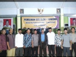 Laksana Pilkada Lumajang, Incumbent Mat Kupal dan Sugiman Terpilih Jadi Tuwowo Desa Kutorenon