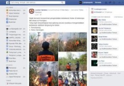 Foto Kebakaran di Hutan Semeru yang di Unggah Laskar Semeru Jadi Perhatian Facebooker