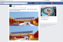 Ide Kreatif Desain Gambar Pasar Ranuyoso di Facebook Dapat Apresiasi Kepala Dinas Pasar