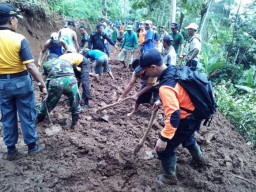 Hujan Lebat, Longsor Terjadi di Kecamatan Pronojiwo dan Tempursari