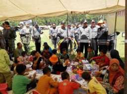 Edukasi Warga Hadapi Bencana, BPBD Lumajang Gelar Gladi Lapang Erupsi Gunung Lemongan