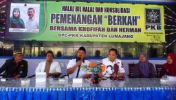 Relawan, PKB, NU Lumajang, Rapatkan Barisan Menangkan BERKAH