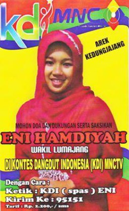 Eni Si Kerudung Cantik Asal Kedungjajang Populerkan Lumajang Lewat KDI, Ayo Dukung Rek!