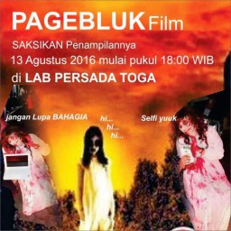 Ayo..! Besok Nonton Film dan Selfie Bareng Hantu Pagebluk di Lab Persada Computer Toga