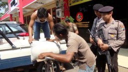 Pelaku Pembobolan Gudang Beras Ketan Ditangkap Polisi