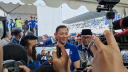 Kampanye Akbar Demokrat Lumajang Meriah di Tengah Guyuran Hujan