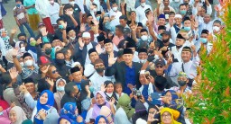 AHY Ketum Demokrat Silaturrahim ke Ponpes Miftahul Ulum Bakid Lumajang