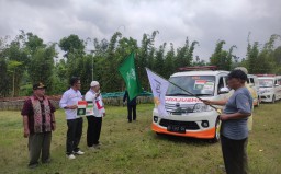 Event Kopdar dan Apel Siaga Ambulance LazisMU Jatim Sukses di Lumajang