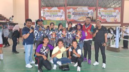 Takraw Double Event Putri Lumajang Sumbang Medali Perak