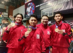 Atlet Karate Lumajang Berjaya Kerjurnas di Gelanggang Olahraga Jaktim