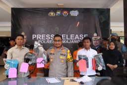 Dor, Pelaku Maling Sepeda Motor Asal Desa Karangbendo Lumajang Ditembak Polisi