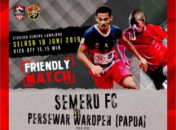 Semeru FC Tak Gentar Hadapi Oktomaniani di Persewar