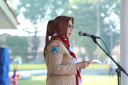 Bunda Indah Libatkan Pramuka Tingkatkan IPM Kabupaten Lumajang