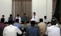 Bupati As'at Purna Tugas Pamitan ke Warga Sekitar Pendopo Lumajang