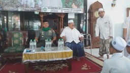 Danrem 083 Malang Silaturahim ke Ponpes Kyai Syarifuddin Lumajang