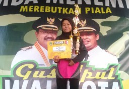 Dea, Atlet Menembak Lumajang Podium Gus Ipul Wali Kota Pasuruan Cup I