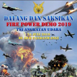 Ribuan Rakyat Lumajang Jadi Saksi Latihan Perang TNI AU Rabu Besok