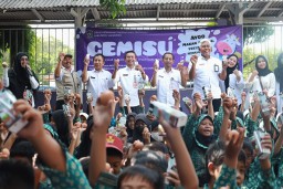 100 Ribu Siswa di Lumajang Ikuti Gerakan Gemar Minum Susu