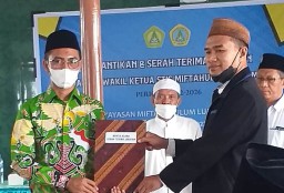 Mochammad Hisan Dikukuhkan Jadi Ketua STIS Miftahul Ulum Lumajang