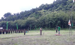 Teguhkan Gerakan, Ansor Lumajang Gelar Diklatsar di Lereng Gunung Tamboo