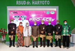 Bupati Lumajang Launching Jejaring PRO-ACSy RSUD dr. Haryoto