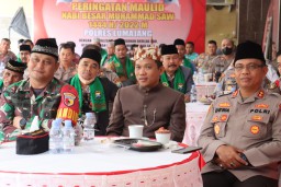 Bupati Lumajang Hadiri Acara Peringatan Maulid Nabi Muhammad SAW Secara Virtual Bersama Polri