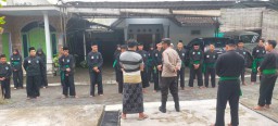 Ajak Perguruan Silat, Polsek Tempeh Lumajang Sampaikan Program Kapolres