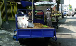 Banyak Pejual Buah Pinggir Jalan, Pedagang Pasar Pasirian Minta Ditertibkan