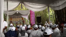 Kementrian Pariwisata Gelar Gerakan Sadar Wisata dan Sapta Pesona di Hutan Bambu Lumajang