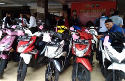 Korban Begal Sadis Ambil Sepeda Motornya di Polres Lumajang