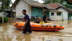 Sidorejo Kembali Terendam Banjir Genangan Luapan Air Hujan