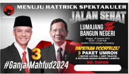 Yuk Ikuti Jalan Sehat Sat-Set Ganjar-Mahfud di Yosowilangun Lumajang