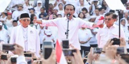 Jokowi - Amin Menang di 21 Provinsi Capai 55.50 Persen