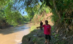 Kakek di Yosowilangun Hanyut Terseret Arus Sungai Bondoyudo Lumajang