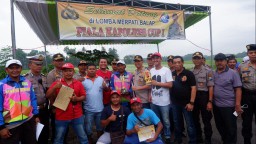 Balap Merpati Kapolres Cup Dihadiri Peserta Luar Kota Antar Provinsi