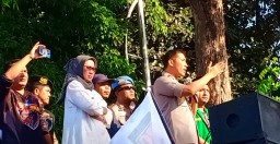 Kapolres AKBP Arsal Terharu Hingga Mata Berkaca-kaca Didukung Rakyat Lumajang