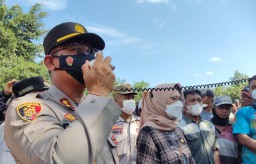 Merebak PMK Kapolres Dorong Pemerintah Lockdown Pasar Sapi Lumajang