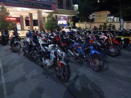 Operasi Skala Besar Amankan Puluhan Motor Tanpa Surat Kelengkapan