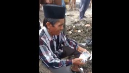 Viral Video Korban Penipuan Uang Palsu di Pasar Hewan Lumajang