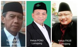 Ketua MUI, PCNU dan FKUB Lumajang Mengapresiasi Pemilu 2019 Berjalan Aman dan Damai