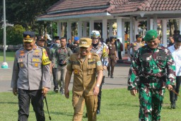 Forkopimda Lumajang Gelar Pasukan Operasi Ketupat Semeru Guna Mudik Aman