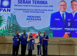 PAN Resmi Usung Cak Thoriq-Ning Fika Pilkada Lumajang 2024