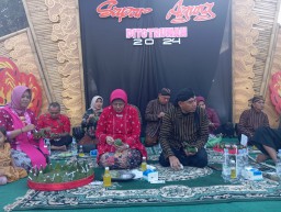 Sapar Agung 2024 Jaga Kerukunan di Kelurahan Ditotrunan Lumajang